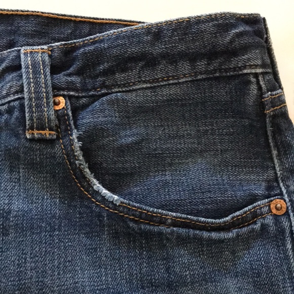 Levi’s Classic 501 Button-Front Straight Leg Jeans size 34 W 30 L - Picture 9 of 10